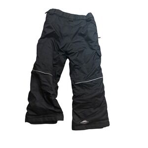 Columbia Kids Snow Pants Waterproof Breathable Omni Tech Ski Snowboard Black XS